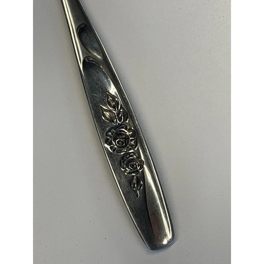 Oneida twin rose stainless Oneidaware roses glossy silverware choice flatware